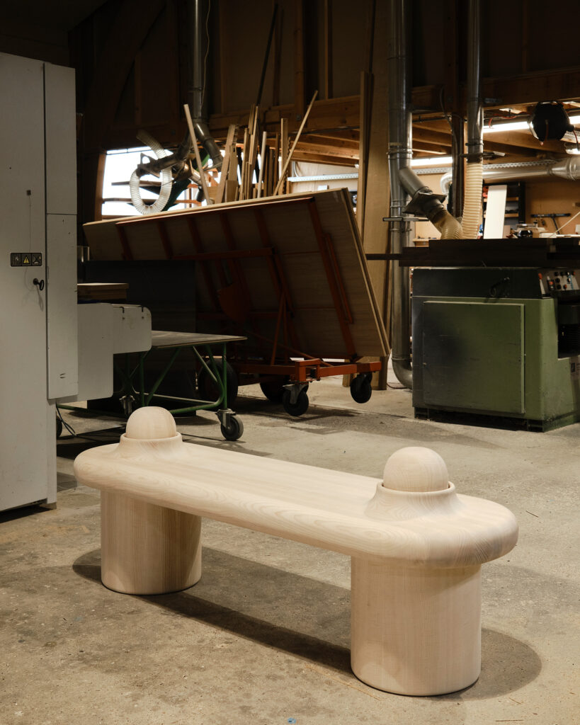 Stine Mikkelsen bænk kjeldtoft møbelsnedkeri